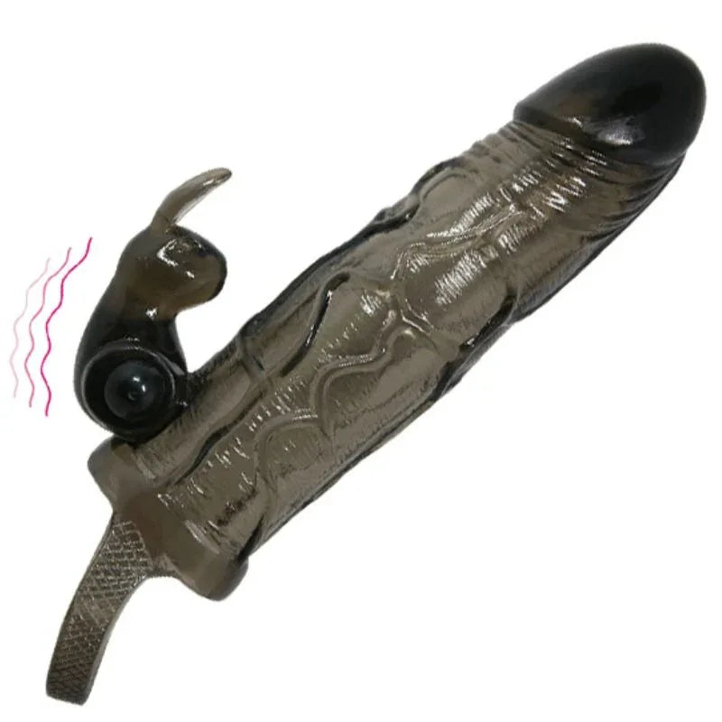 Baile – Couvre Pénis Brave Man avec Lapin Noir 16.5 cm