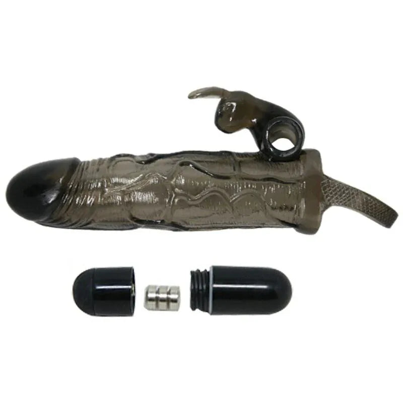 Baile – Couvre Pénis Brave Man avec Lapin Noir 16.5 cm