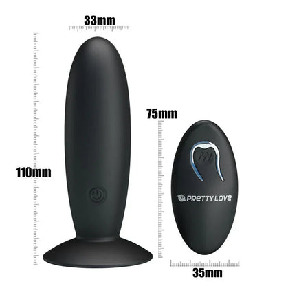Pretty Love – Plug Anal Rechargeable avec Vibration et Contrôle