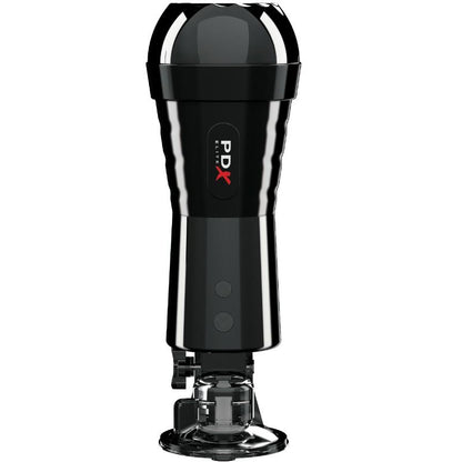PDX ELITE - Vibrating masturbator with compression effect