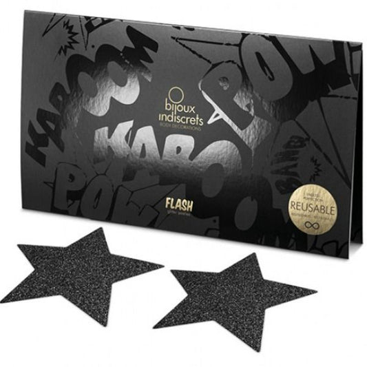 BIJOUX - GORRAS INDISCRETS BLACK STAR FLASH TAMELON