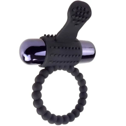 Fantasy C Ringz Anneau Vibrant en Silicone Noir Fantasy C Ring