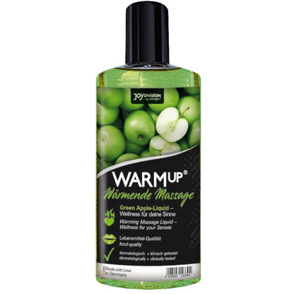 Joydivision Warmup – Huile de Massage Pomme Verte – 150 ml
