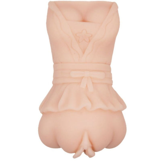 CRAZY BULL - MASTURBADOR DE VAGINA WATERSKIN CON BALAS VIBRATORIAS