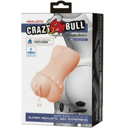 Crazy Bull – Masturbadeur Vagin Peau D'Eau avec Balles Vibrantes