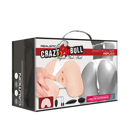 CRAZY BULL - VAGINA Y ANO REALISTAS CON VIBRACIÓN POSICIÓN 5