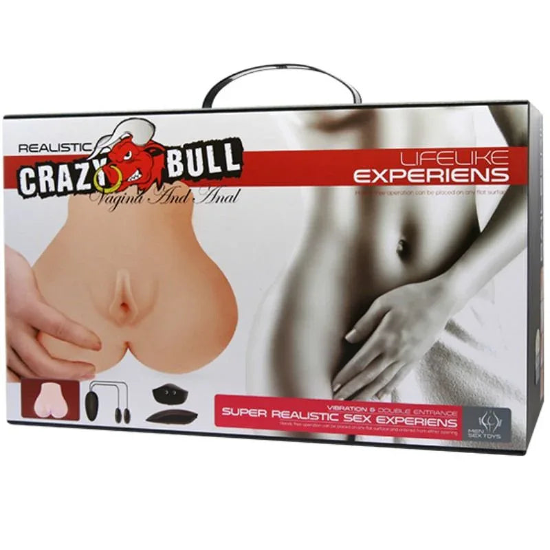Crazy Bull – Vagin et Anus Réalistes avec Position de Vibration 7