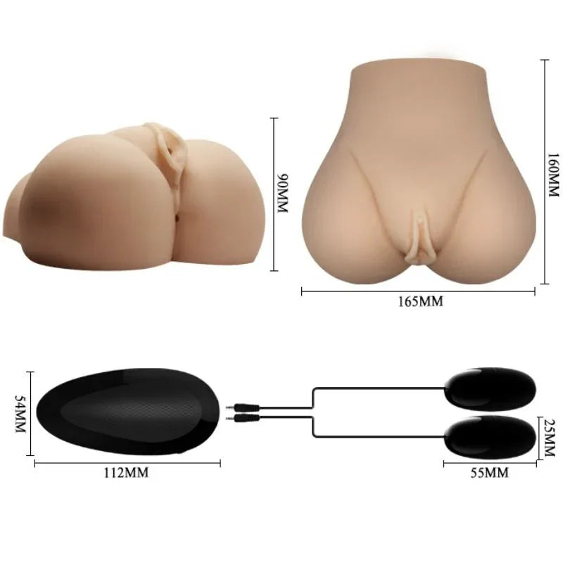 Crazy Bull – Vagin et Anus Réalistes avec Position de Vibration 7