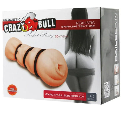 Crazy Bull – Masturbateur Vagin avec Anneaux