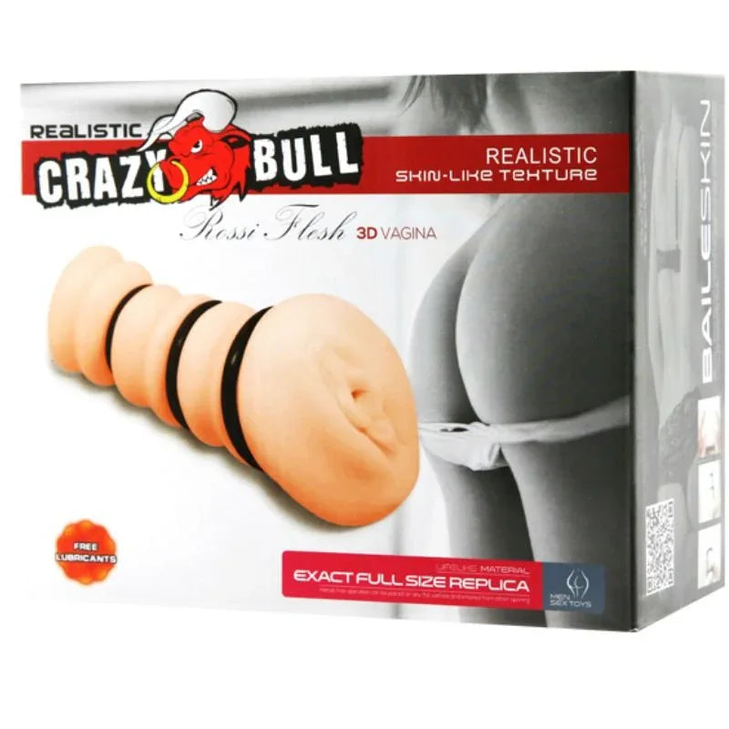 Crazy Bull – Masturbador avec Anneaux Modèle Vagin 2
