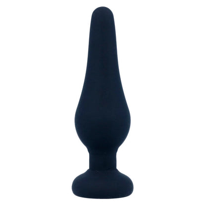 INTENSE - PIPO S PLUG ANAL DE SILICONA NEGRO 9.8 CM
