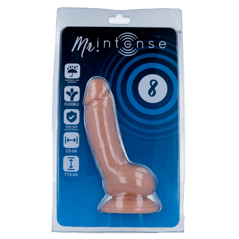 MR INTENSE - 8 PÉNIS RÉALISTE 17.6 CM -OR- 3.5 CM