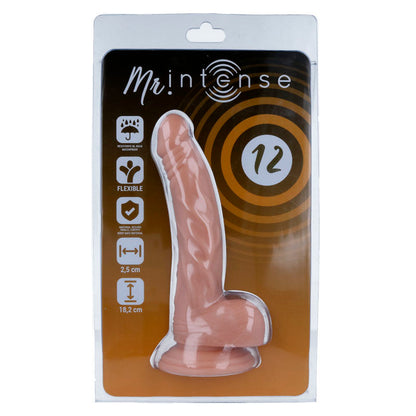 MR INTENSE - 12 PÉNIS RÉALISTE 18.2 CM -OR- 2.5 CM