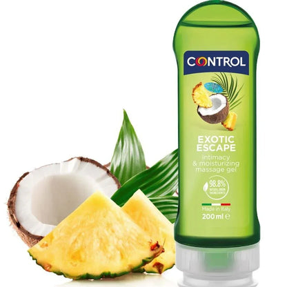 Control – 2 en 1 Massage & Plaisir Exotique 200 ml