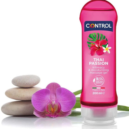 Control – 2 en 1 Massage & Plaisir Thai Passion 200 ml