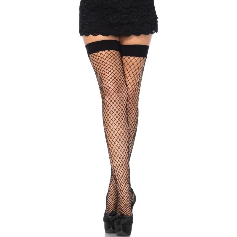 Leg Avenue – Cuisses Résille Noir taille Unique