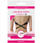 BYE-BRA - SOUTIEN-GORGE ADAPTATEUR À DOS OUVERT NOIR &amp; BLANC