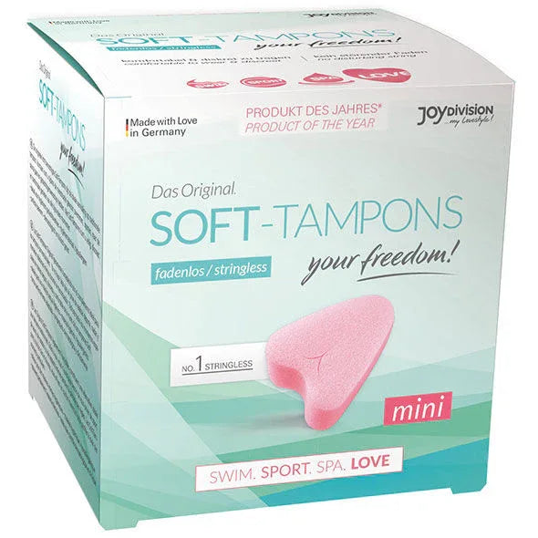 Joydivision Soft Tampons – Original Soft Tampons Mini 3 Uds