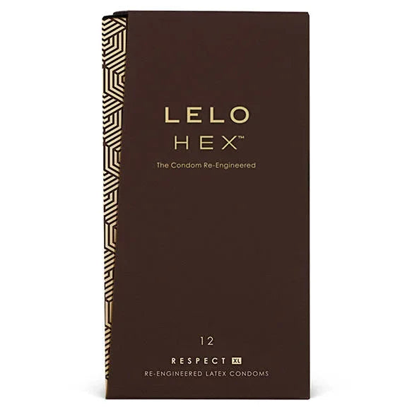 Lelo – Préservatifs Hex Respect XL Paquet de 12