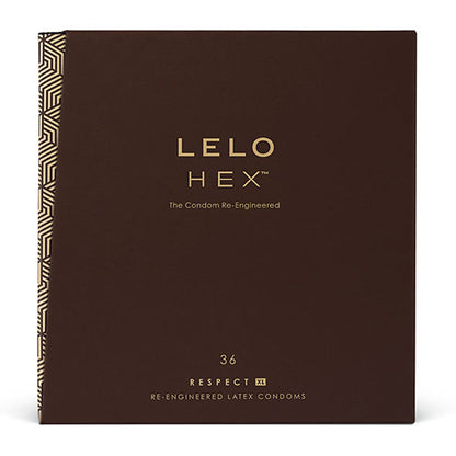 LELO - PRESERVATIFS HEX RESPECT XL 36 PACK