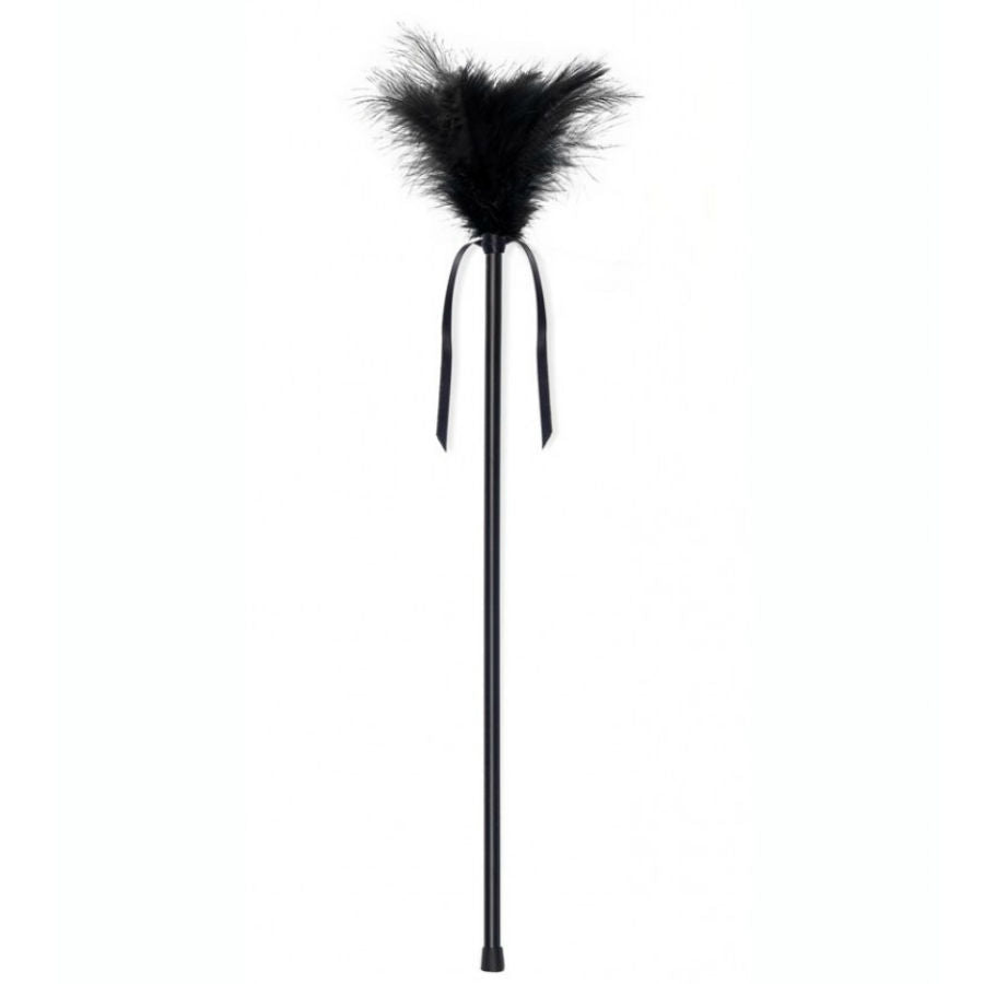 SECRETPLAY - PLUMAS NEGRAS 40 CM