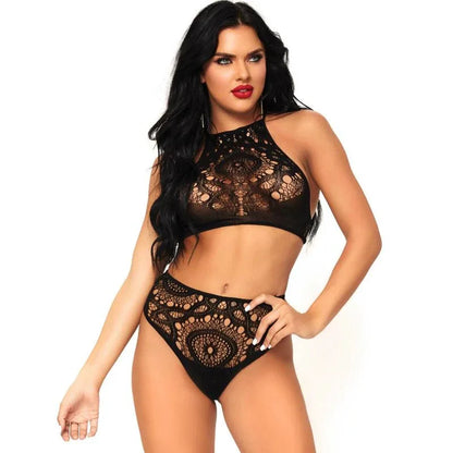 Leg Avenue – Ensemble 2 Pièces Haut et Culotte S / M