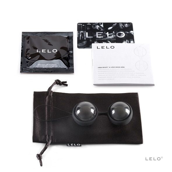 LELO - LUNA BEADS BOLAS ESTÉTICAS NEGRAS