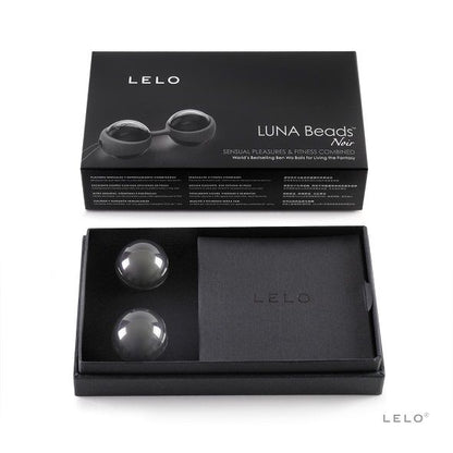 LELO - LUNA BEADS BOLAS ESTÉTICAS NEGRAS