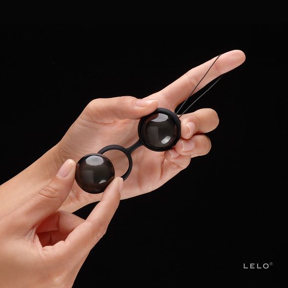 LELO - LUNA BEADS BOLAS ESTÉTICAS NEGRAS