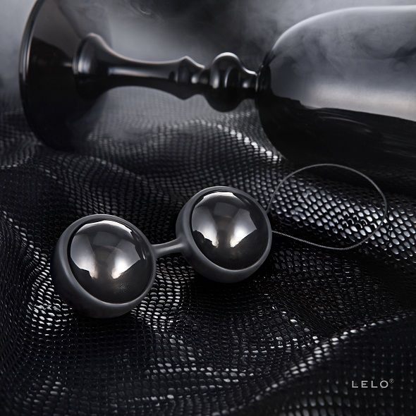 LELO - LUNA BEADS BOLAS ESTÉTICAS NEGRAS