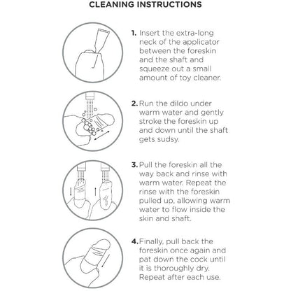 KING COCK - GODE RÉALISTE CHAIR NON COUPÉE 23 CM