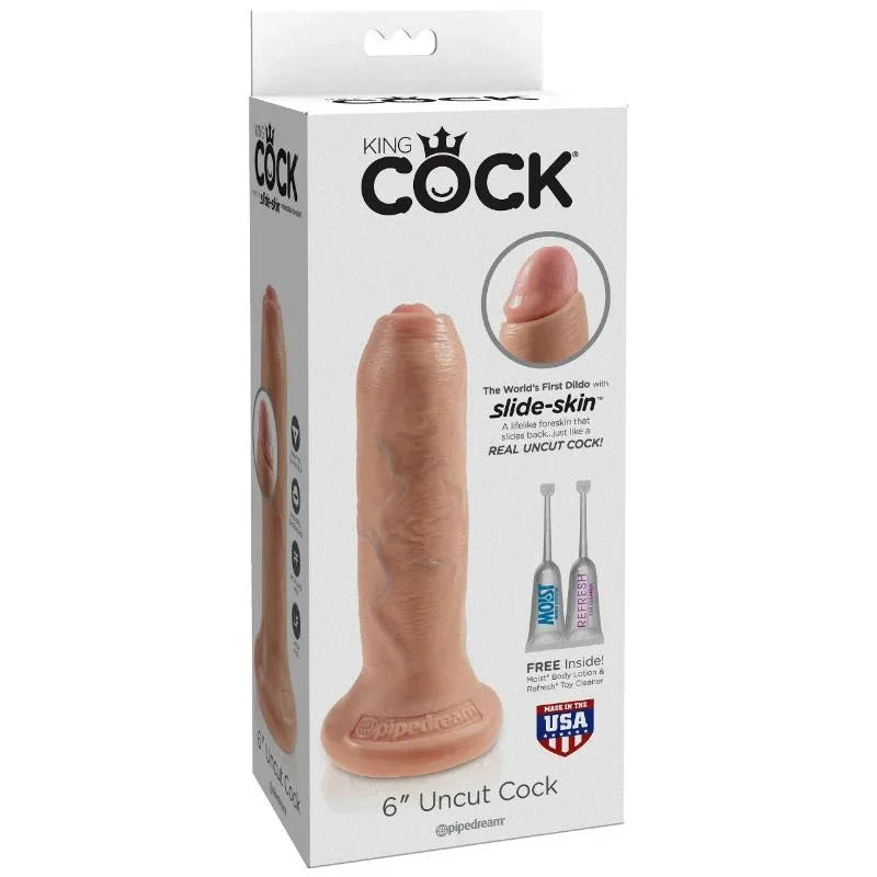 King Cock – Gode Réaliste Chair Non Coupé 15 cm