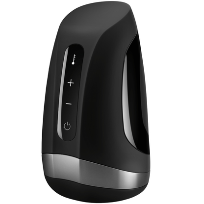 SATISFYER - MASTURBADOR MASCULINO CALOR VIBRACIÓN