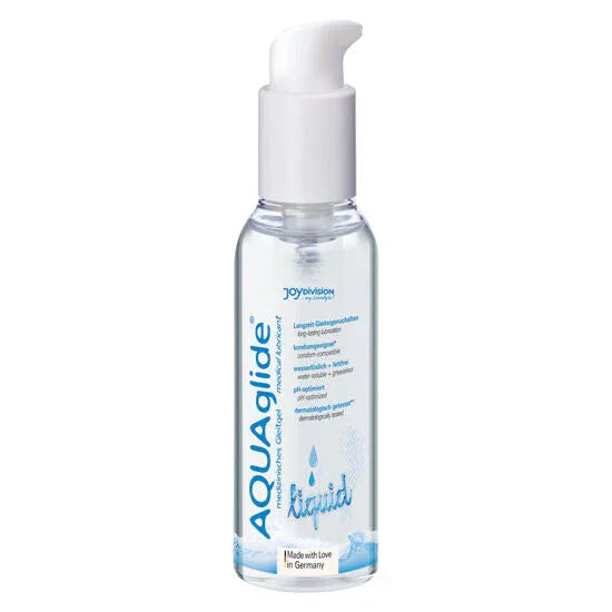 Joydivision Aquaglide – Lubrifiant Liquide A Base D''Eau Unidose 125 ml