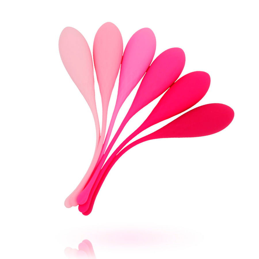 LESLIE - KEGEL FIT - Set de 6 piezas para el entrenamiento de los músculos pélvicos
