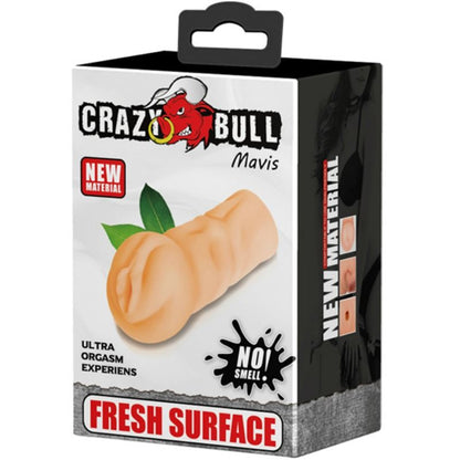 CRAZY BULL - MASTURBADOR VAGINAL MAVIS 15,2 CM