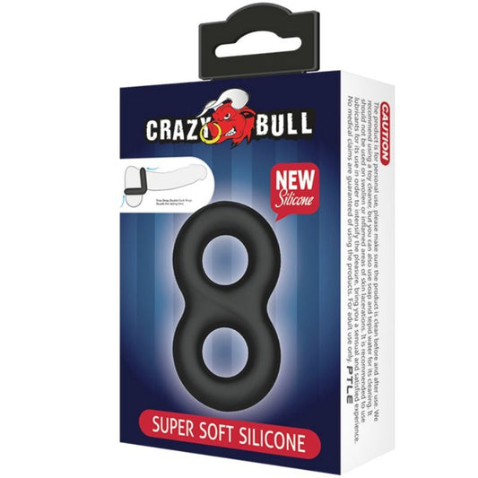 CRAZY BULL - DOUBLE MEDICAL ANNEAU IN SILICONE