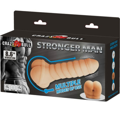 CRAZY BULL - MULTIFONCTIONNEL PÉNIS 21.8 CM
