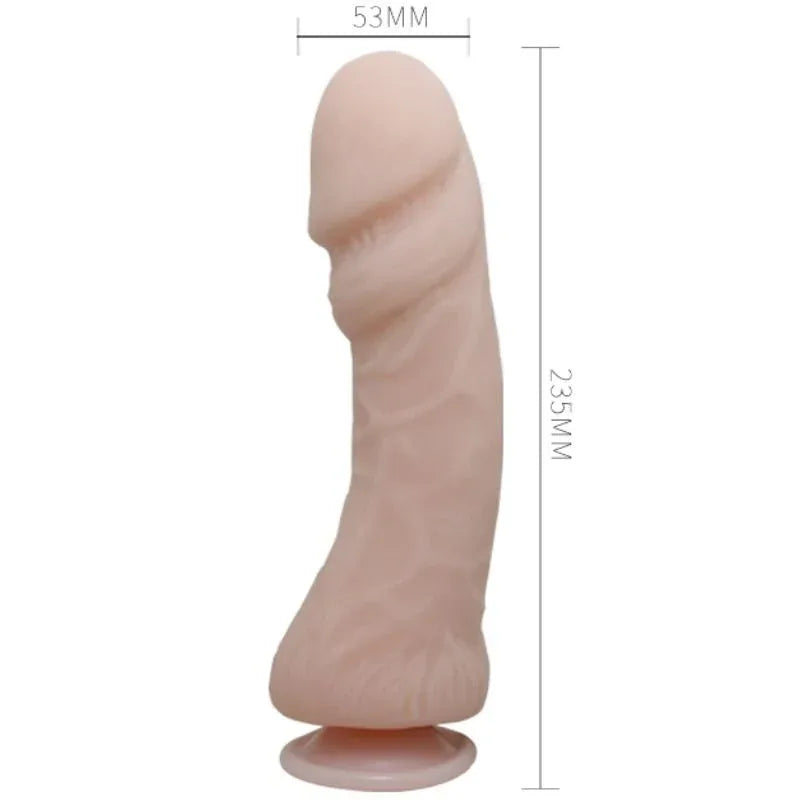 Baile – le Gode Gros Pénis Vibration Naturelle 23.5 cm