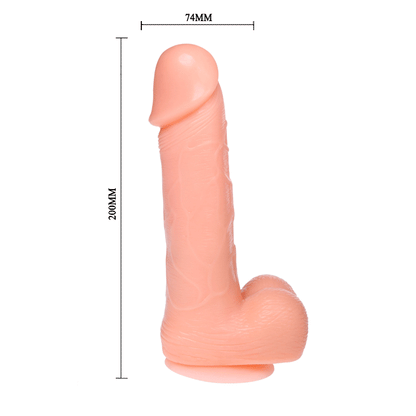 Baile – Gode Réaliste Dong Vibration et Rotation 20 cm