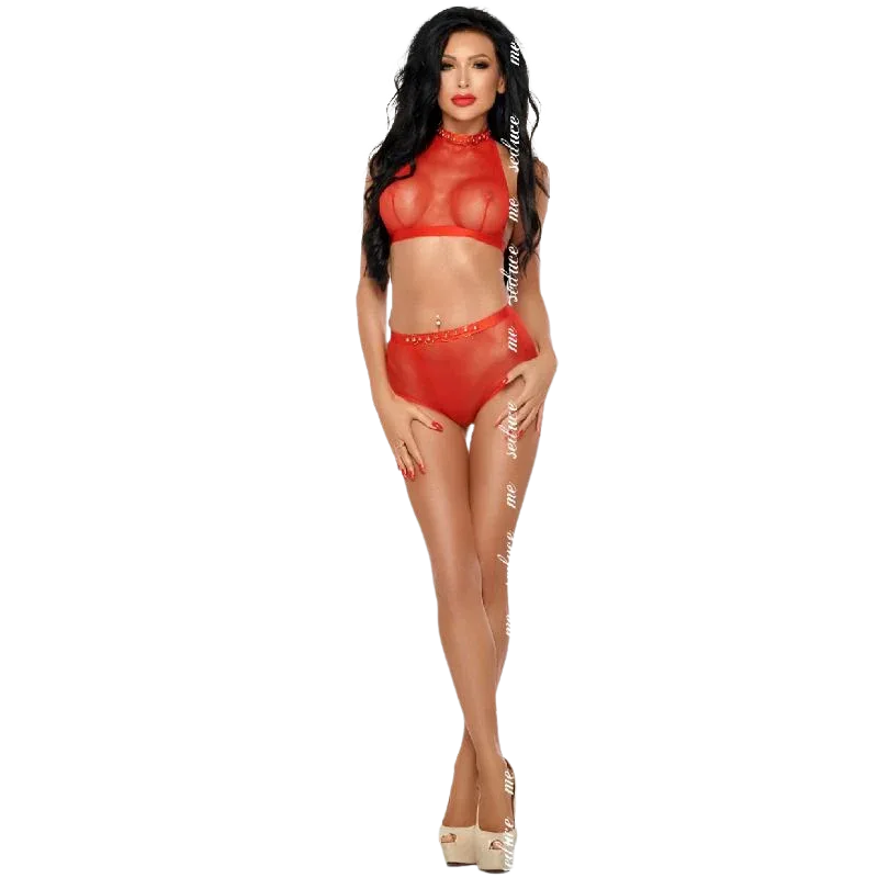 Me Seduce – Mona Set Rouge XXL / XXXL