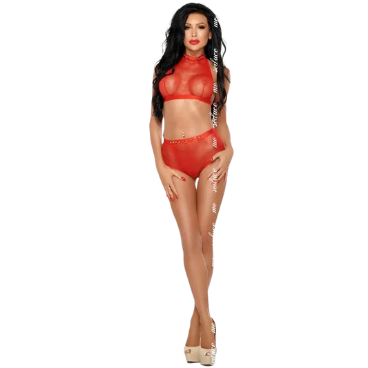 Me Seduce – Mona Set Rouge XXL / XXXL