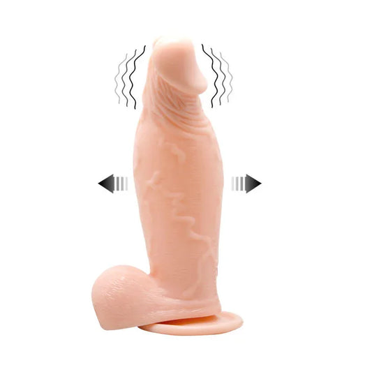 Baile – Gode Vibrant et Gonflable Réaliste