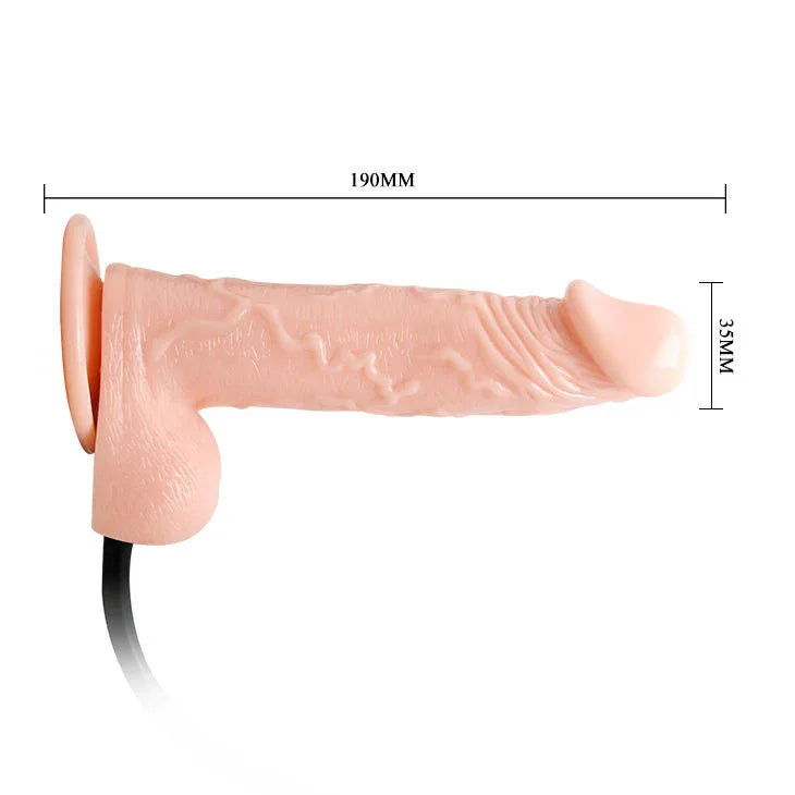 Baile – Gode Vibrant et Gonflable Réaliste