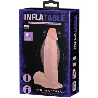 Baile – Gode Vibrant et Gonflable Réaliste