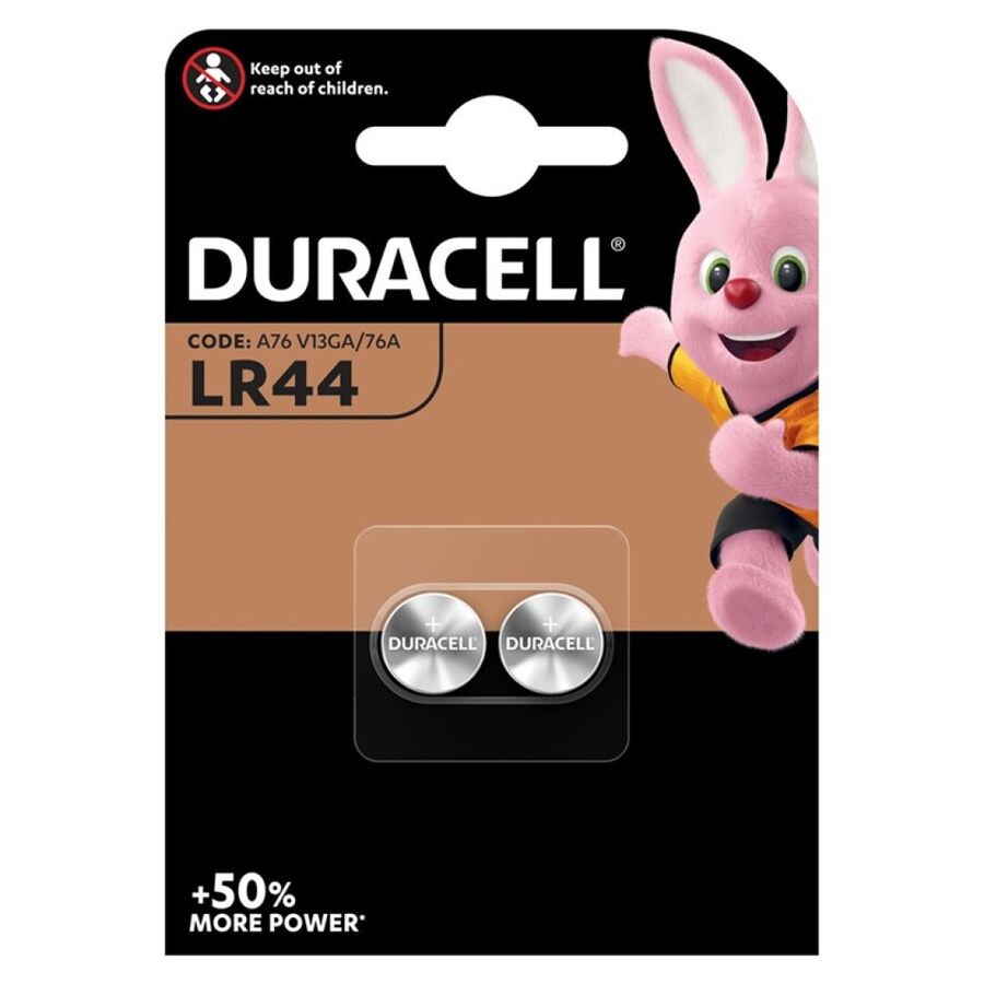 DURACELL - PILE LR44 1.5V 2 UNITS