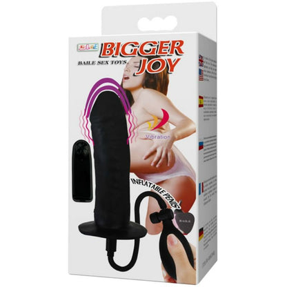 DANCE - PÉNIS GONFLABLE BIGGER JOY AVEC VIBRATION 16 CM