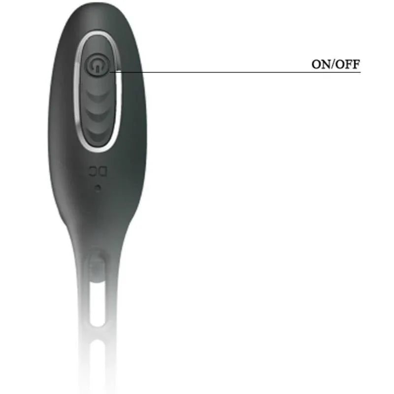 Pretty Love – Anneaux Pénis avec Plug Vibrateur