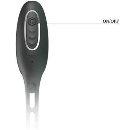 Pretty Love – Anneaux Pénis avec Plug Vibrateur