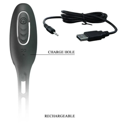 Pretty Love – Anneaux Pénis avec Plug Vibrateur
